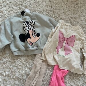 Zara toddler girl sets! size 2 years!